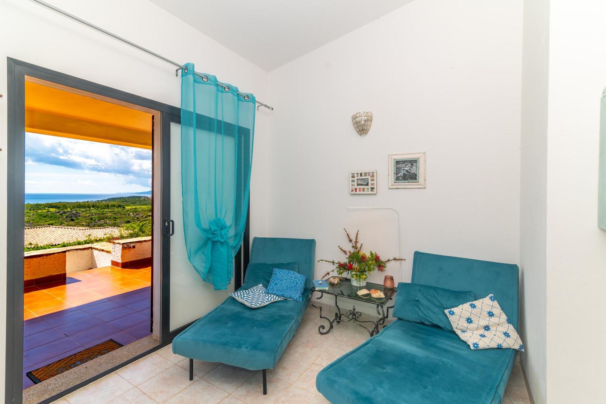 Villa Vista Mare Cala Ginepro Punta Molara Ngoại thất bức ảnh