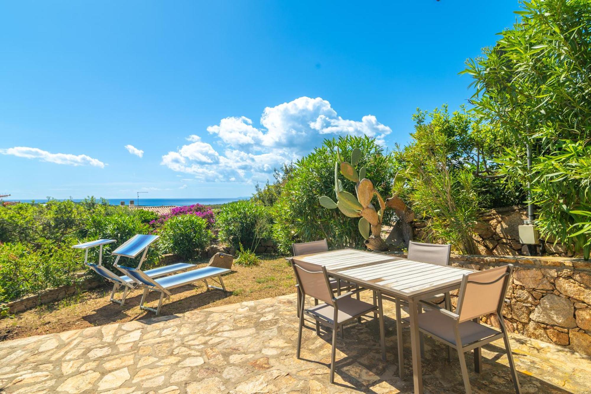 Villa Vista Mare Cala Ginepro Punta Molara Ngoại thất bức ảnh